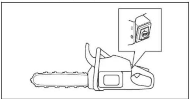 HUSQVARNA 543 XP - Pour contrôle l'interrupteur marche/arrêt - 1