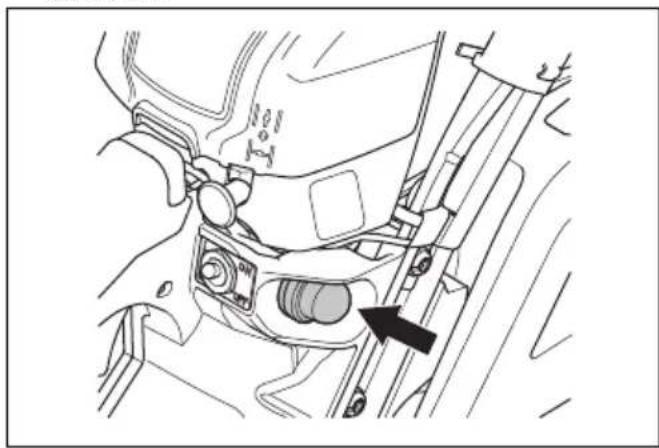 HUSQVARNA 543 XP - Pour préparer le démarrage avec un moteur chaud - 3