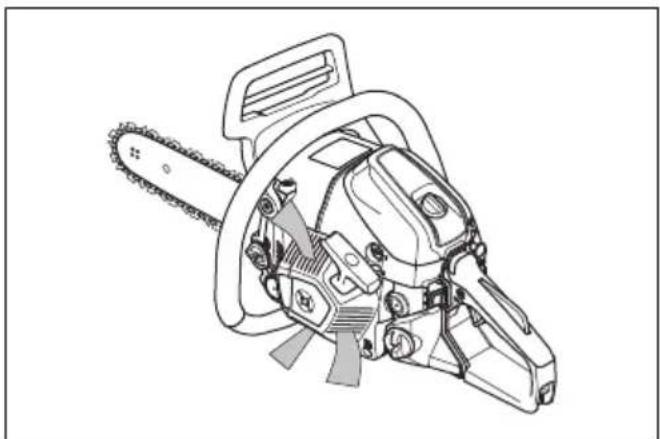 HUSQVARNA 543 XP - Sistema di pulizia dell'aria - 1