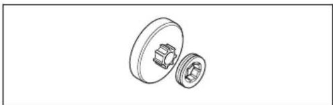 HUSQVARNA 543 XP - So prüfen Sie das Rim-Antriebsrad - 1