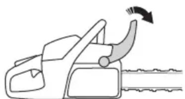 HUSQVARNA 543 XP - So starten Sie das Gerät - 2