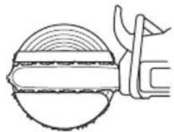 HUSQVARNA 543 XP G - To use the safe corner method - 4