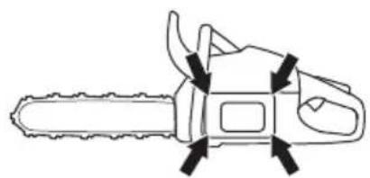 HUSQVARNA 543 XP G - Zamenjava poškodovane ali obrabljene zaganjalne vrvice - 1