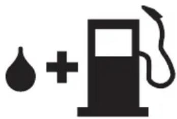 HUSQVARNA 543 XP G - Para encher o depósito de combustível - 2