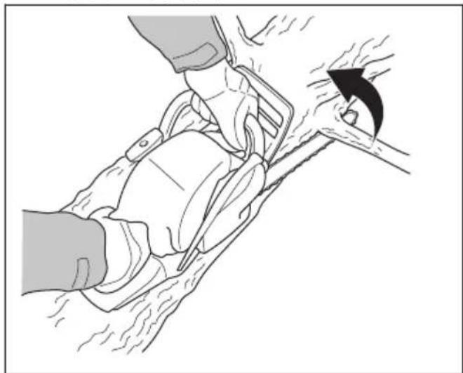 HUSQVARNA 543 XP G - To use the limbing technique - 4