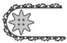 HUSQVARNA 543 XP G - To sharpen the saw chain - 3