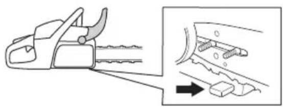 HUSQVARNA 543 XP G - Zavora verige in sprednji ščitnik za roko - 4
