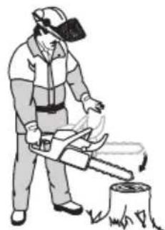 HUSQVARNA 543 XP G - Žaganje napetih dreves in vej - 5