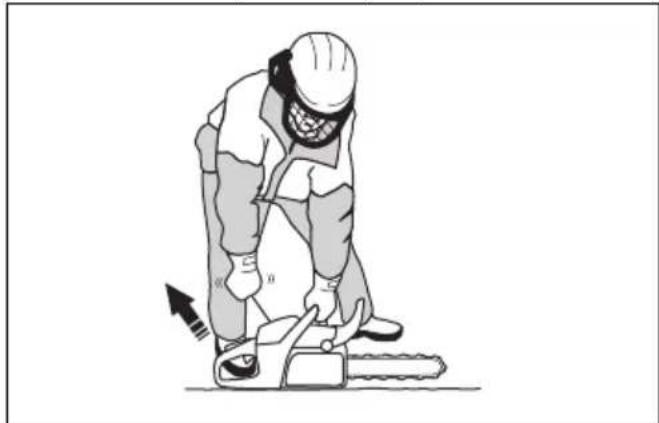 HUSQVARNA 543 XP G - To start the product - 4