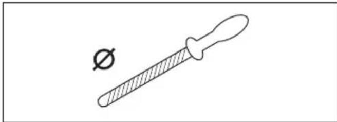HUSQVARNA 543 XP G - General information about how to sharpen the cutters - 5