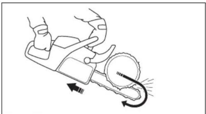 HUSQVARNA 543 XP G - Product stoppen - 3