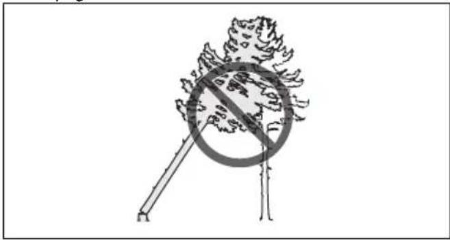HUSQVARNA 543 XP G - To calculate the felling direction - 3