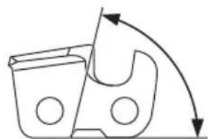 HUSQVARNA 543 XP G - General information about how to sharpen the cutters - 3