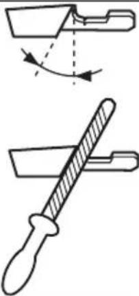 HUSQVARNA 543 XP G - Filing equipment and filing angles - 4