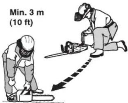 HUSQVARNA 543 XP G - Kettingrem met terugslagbeveiliging - 9