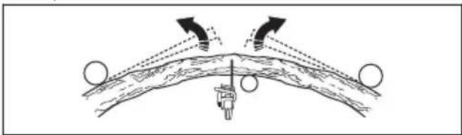 HUSQVARNA 543 XP G - Sprostitev ukleščenega drevesa - 5