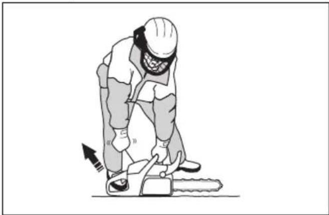 HUSQVARNA 543 XP G - Arranque - 4