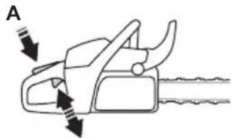 HUSQVARNA 543 XP G - Throttle trigger lockout - 1