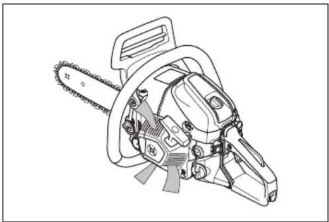 HUSQVARNA 543 XP G - Sistema di pulizia dell'aria - 1