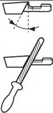 HUSQVARNA 543 XP G - Oprema za brušenje in koti brušenja - 3