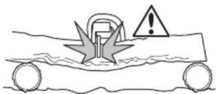 HUSQVARNA 543 XP G - Cortar um tronco com apoio em ambas as extremidades - 2