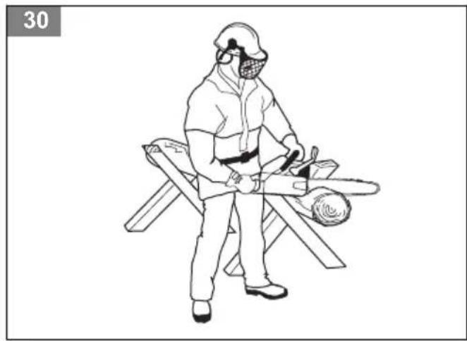 HUSQVARNA 135 II - WARNING - 2