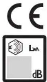 HUSQVARNA 440e II - Symboles sur la machine: - 4