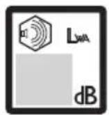 HUSQVARNA 440e II - Symbolen op de machine: - 5