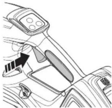 HUSQVARNA 436LiB - Commande de l'accelération - 1