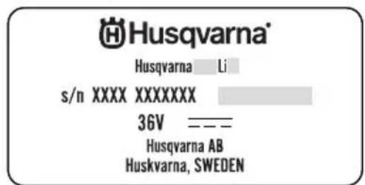 HUSQVARNA 436LiB - Symboles dans le manuel: - 6