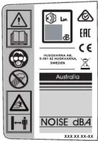 HUSQVARNA 436LiB - Symbolen in de gebruiksaanwijzing: - 5