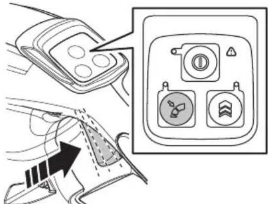 HUSQVARNA 436LiB - Commande de réglage de l'accelération - 1