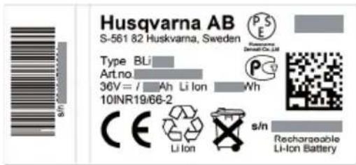 HUSQVARNA 436LiB - Symbole in der Bedienungsanweisung: - 7