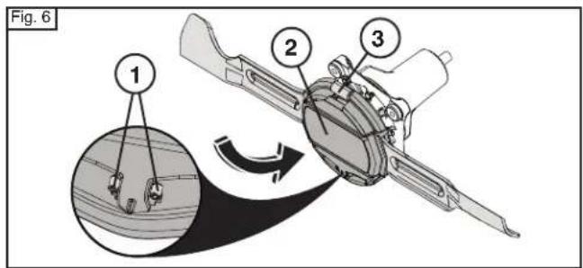 HUSQVARNA TC 342 - INSTALLATION DE LA LAME - 6