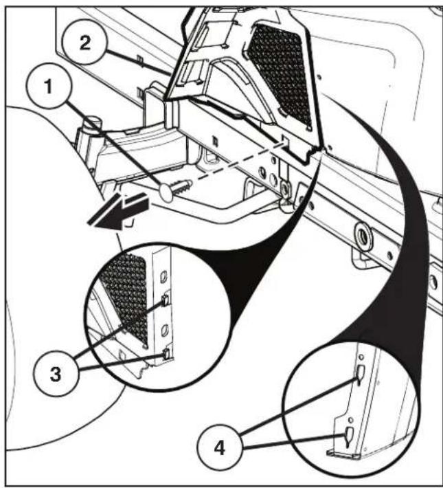 HUSQVARNA TC 342 - Vidange de l'huile du moteur - 1
