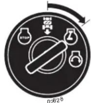 HUSQVARNA TS 242TXD - VERIFIER LE DISPOSITIF DE SECURITE MARCHE - 2