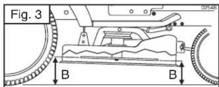 HUSQVARNA TC 38 - RÉGLAGE D'AVANT EN ARRIÈRE - 3