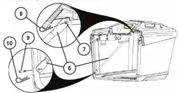 HUSQVARNA TC 342T - CONNECTER LA BATTERIE - 3