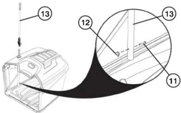 HUSQVARNA TC 342T - CONEXION DE LA BATERIA - 5