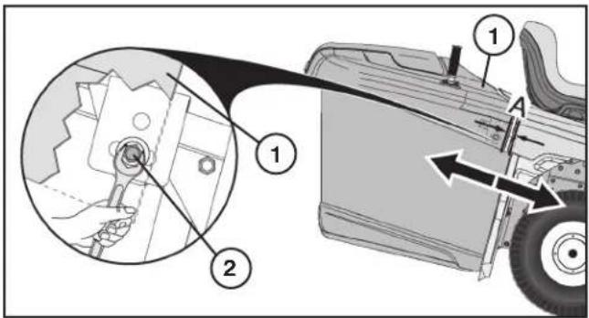 HUSQVARNA TC 342T - HORIZONTALE EINSTELLUNG - 1