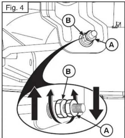 HUSQVARNA TC 342T - NL De aandrijfrem van de maaiunit verrangen - 4