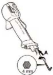 HUSQVARNA 129RJ - Adjusting the start throttle speed - 1