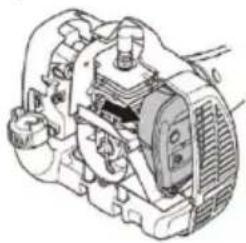 HUSQVARNA 129RJ - ■ Esapamentul - 1