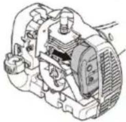 HUSQVARNA 129RJ - Silencieux - 1