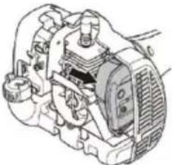 HUSQVARNA 129RJ - Ljuddampare - 1