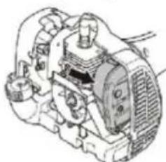 HUSQVARNA 129RJ - Ljuddampare - 1