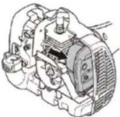 HUSQVARNA 129RJ - Dušilec - 1