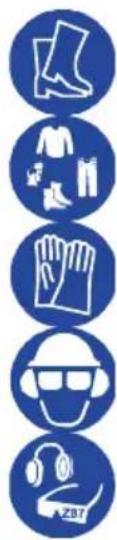 HUSQVARNA 129RJ - Symboler - 4