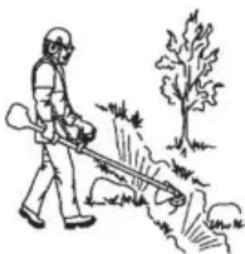 HUSQVARNA 129RJ - Esminés saugumo taisyklés - 1