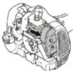 HUSQVARNA 129RJ - Kipufogódob - 1
